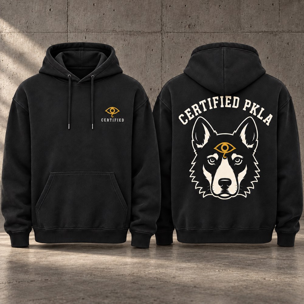 certified pkla hoodie